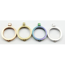 Bunte 316L Chirurgische Edelstahl-Mode-Locket